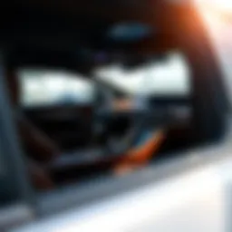 Luxurious interior of the Lexus ES300 showcasing high-quality materials and design