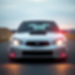 2006 Subaru Impreza front view showcasing its sleek design