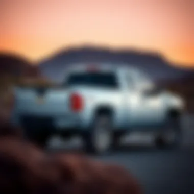 Side profile of the 2013 Chevrolet Silverado 1500 LTZ demonstrating its robust build and spacious bed.