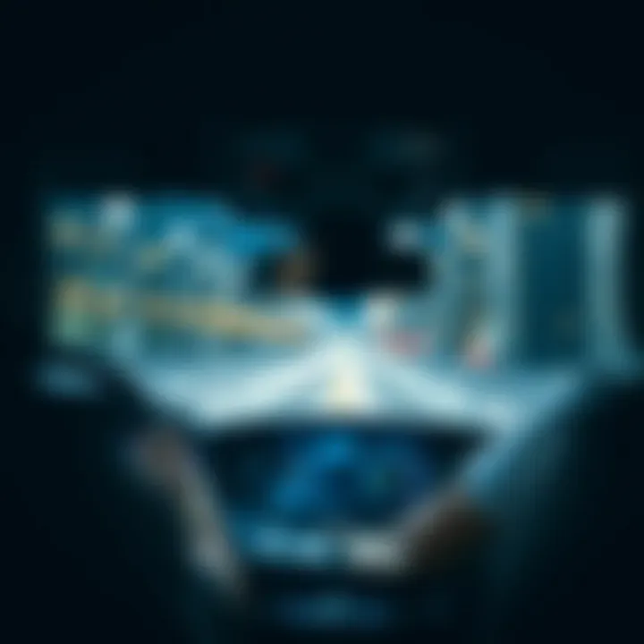 High-Tech Dashboard of the Infiniti M56 Interior dashboard of the 2014 Infiniti M56 with advanced technology features