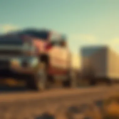 The 2015 Chevrolet Silverado 3500HD Regular Cab towing a heavy load, demonstrating its exceptional towing capabilities.