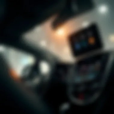 Interior dashboard of the 2016 Chevrolet Cruze LT highlighting modern technology