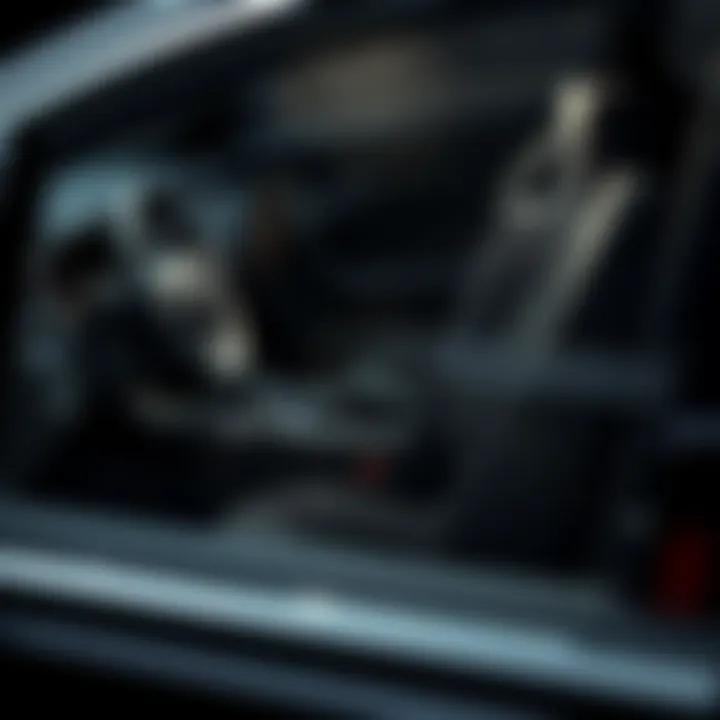 Interior Sportiness of the 2017 Honda Civic Si Black Edition Sporty interior features of the 2017 Honda Civic Si Black Edition