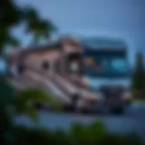 Exterior view of the 2018 Thor Motor Coach Palazzo 36.3 showcasing its sleek design