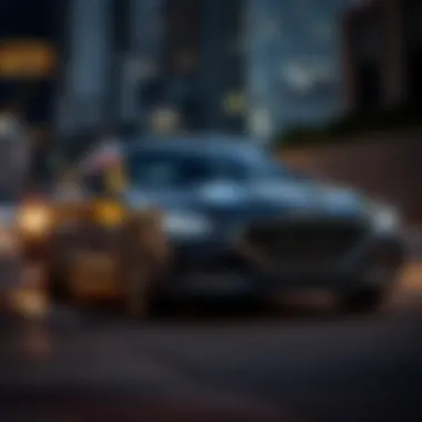 Comparison with Competitors in Luxury Sedan Market Comparison chart of the 2019 Genesis G80 Ultimate against major competitors in the luxury sedan market