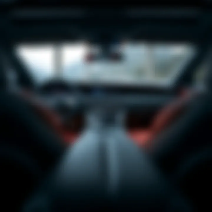 Luxury Interior of the 2019 Genesis G80 Ultimate Luxurious interior view of the 2019 Genesis G80 Ultimate featuring high-quality materials and advanced technology