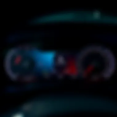 Performance Metrics of the 2019 Genesis G80 Ultimate Performance dashboard of the 2019 Genesis G80 Ultimate highlighting its advanced metrics and driving capabilities