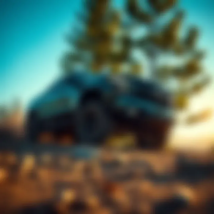 Conquering the Outdoors: Off-Road Capabilities of the Silverado 1500 Custom Trail Boss 2019 Silverado 1500 Custom Trail Boss tackling rough terrain with ease