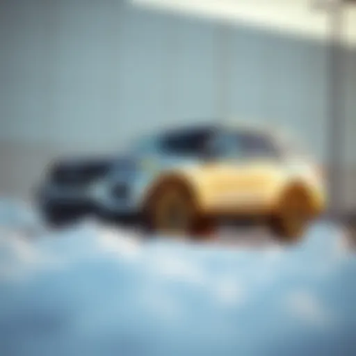 Exterior view of the 2020 Ford Explorer Platinum Edition showcasing its sleek design