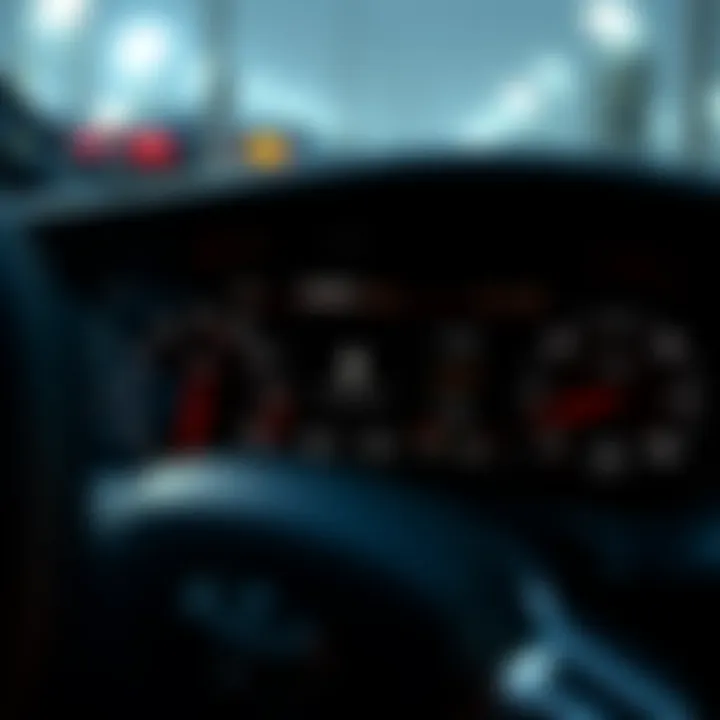 Performance dashboard of the 2020 Toyota Supra GR