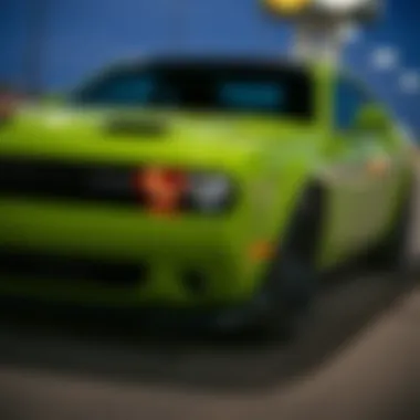 Dynamic 2021 Dodge Challenger RT Scat Pack in motion
