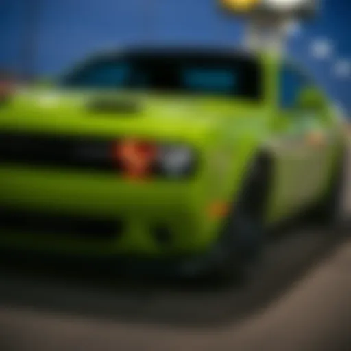 Dynamic 2021 Dodge Challenger RT Scat Pack in motion