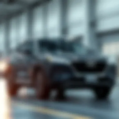 Safety features displayed on the 2021 Hyundai Santa Fe SEL SUV