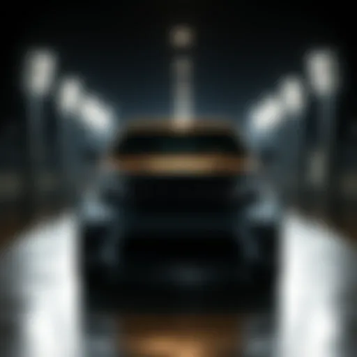 Front view showcasing the bold grille and sleek headlights of the Jeep Grand Cherokee.