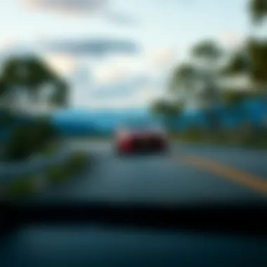 Performance on the Open Road 2021 Mazda3 Hatchback 2.5 Turbo Premium Plus driving on a scenic road