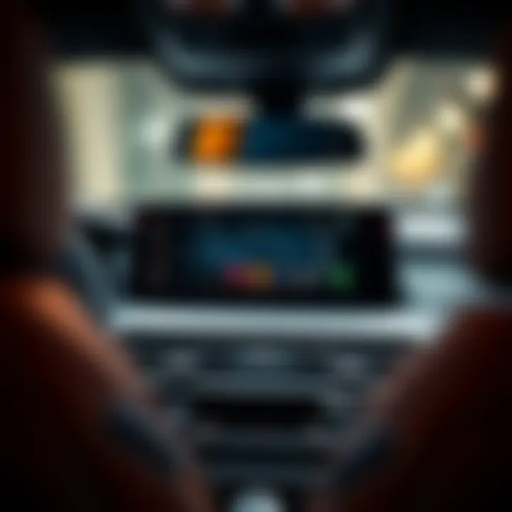 Innovative Infotainment System Display Innovative infotainment system display in the 2022 BMW 4 Series