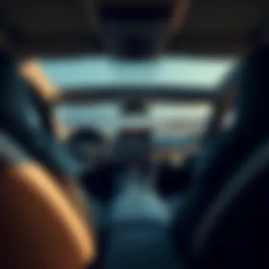 Spacious Front Cabin Design Spacious front cabin design of the 2022 BMW 4 Series