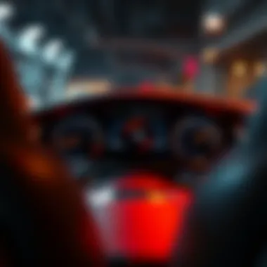 Performance metrics dashboard of the Cadillac Coupe DeVille