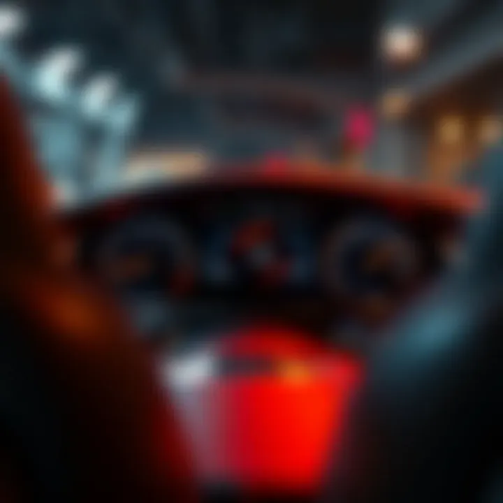 Performance metrics dashboard of the Cadillac Coupe DeVille