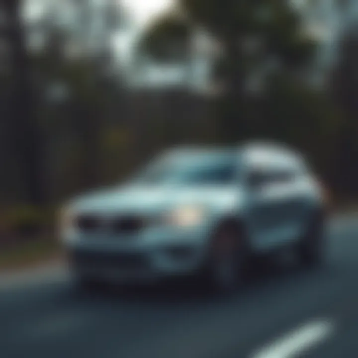 2022 Volvo XC40 in dynamic driving scenario