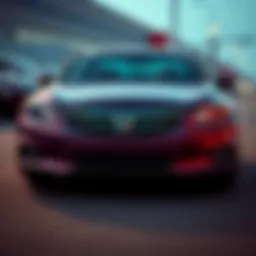 Exterior view of a 2010 Honda Accord showcasing its sleek design