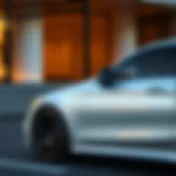 Exterior view of the 2016 E 400 Coupe showcasing its sleek design and aerodynamic lines