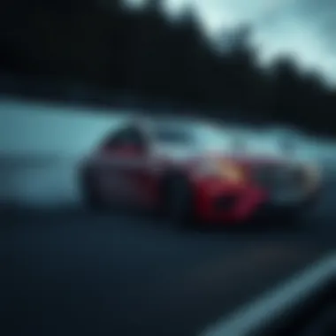 Performance dynamics of the 2016 E 400 Coupe on the road