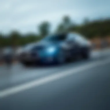 Performance dynamics of the 2017 Infiniti Q70 on the road