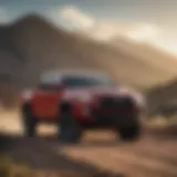 Exterior view of the 2018 Tacoma TRD Off-Road showcasing its robust design