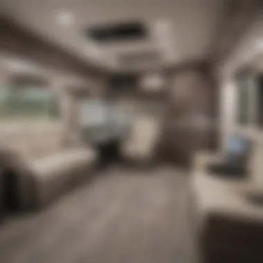 Close-up of luxury amenities in the Coachmen Chaparral 373MBRB