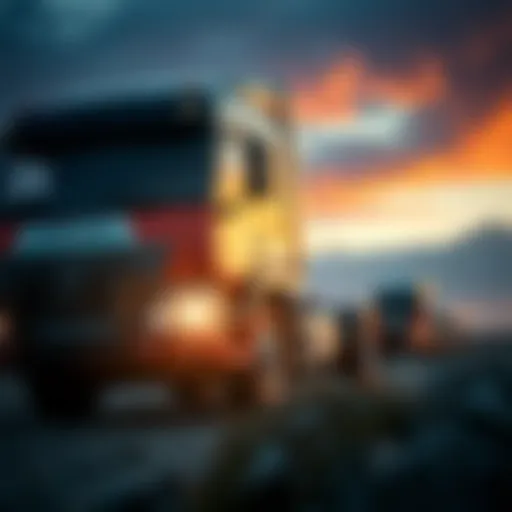 Durability and strength of a truck on rugged terrain