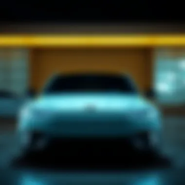 Stylish new sedan highlighting modern aesthetics