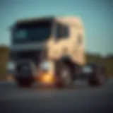 Overview of a powerful truck model