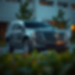 Cadillac Escalade exterior design showcasing luxury and elegance