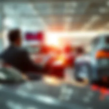 A car dealership negotiation scene highlighting buying power