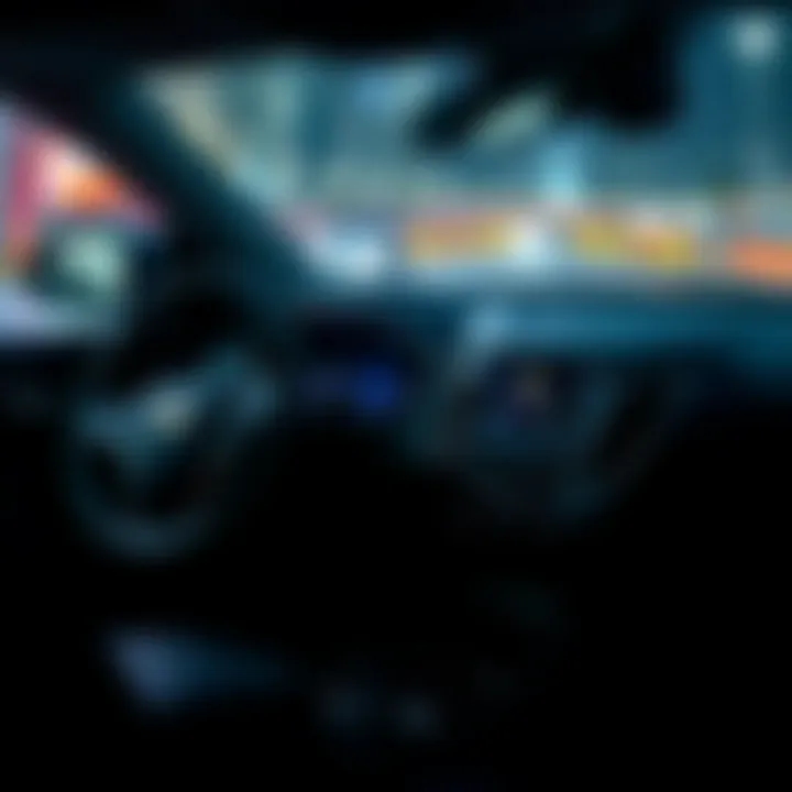 Cutting-Edge Interior Technology in Chevrolet Equinox 4WD Interior dashboard of Chevrolet Equinox 4WD featuring advanced technology