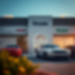 Exterior view of Chrysler Dodge dealership in Winter Haven