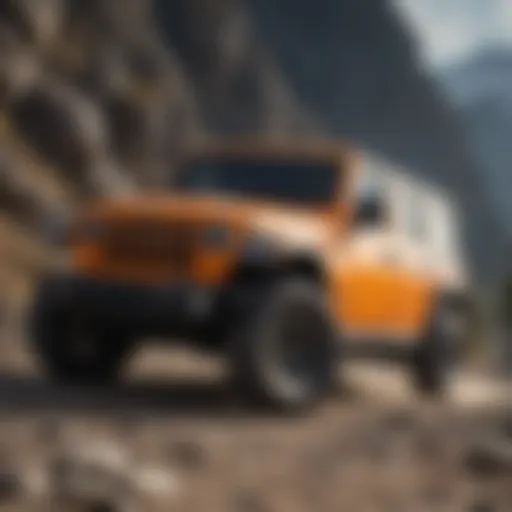 Exterior comparison of the 2018 Jeep JK and JL models