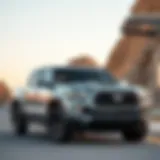 Stylish exterior of the Toyota Tacoma