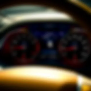 Performance metrics dashboard highlighting speed and power