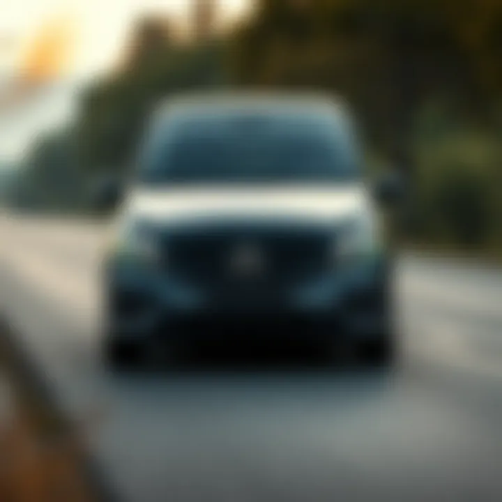 2018 Mercedes-Benz Metris on the road illustrating its performance capabilities