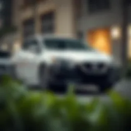 Sleek exterior design of the 2018 Nissan Sentra SV