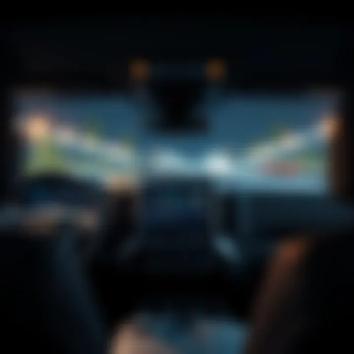 Innovative Dashboard Technology in the Silverado Dashboard interior showcasing advanced technology of the Silverado