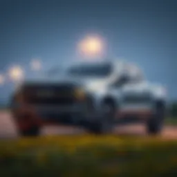 Sleek exterior of the 2020 Chevrolet Silverado turbo diesel