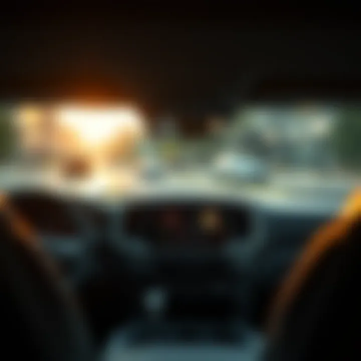 Interior dashboard of the 2021 Denali 2500HD highlighting advanced technology features