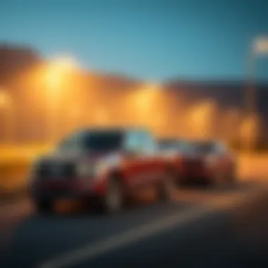 Comparison of the 2021 Ford F-150 with Competitors Comparative analysis chart of the 2021 Ford F-150 versus competitors