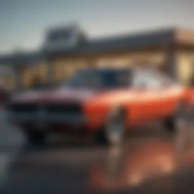 Dodge Charger parked at a local dealership in Reno