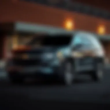 Sleek exterior design of the 2020 Chevrolet Traverse AWD