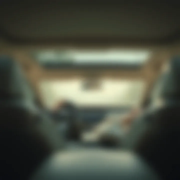 Interior Comfort of Toyota Avalon LE Spacious and luxurious interior of the Toyota Avalon LE
