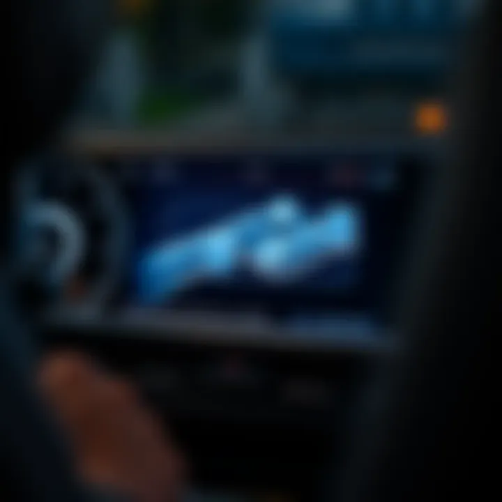 Technology Features of Toyota Avalon LE Advanced technology interface in the Toyota Avalon LE